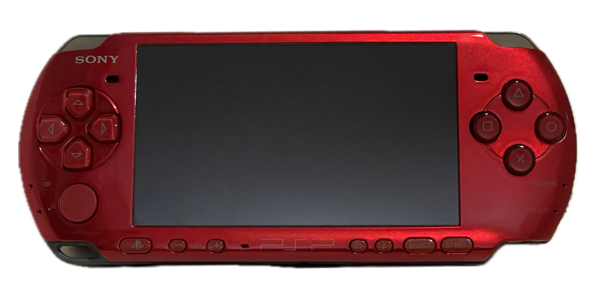 PSP-3000 — Retro Red